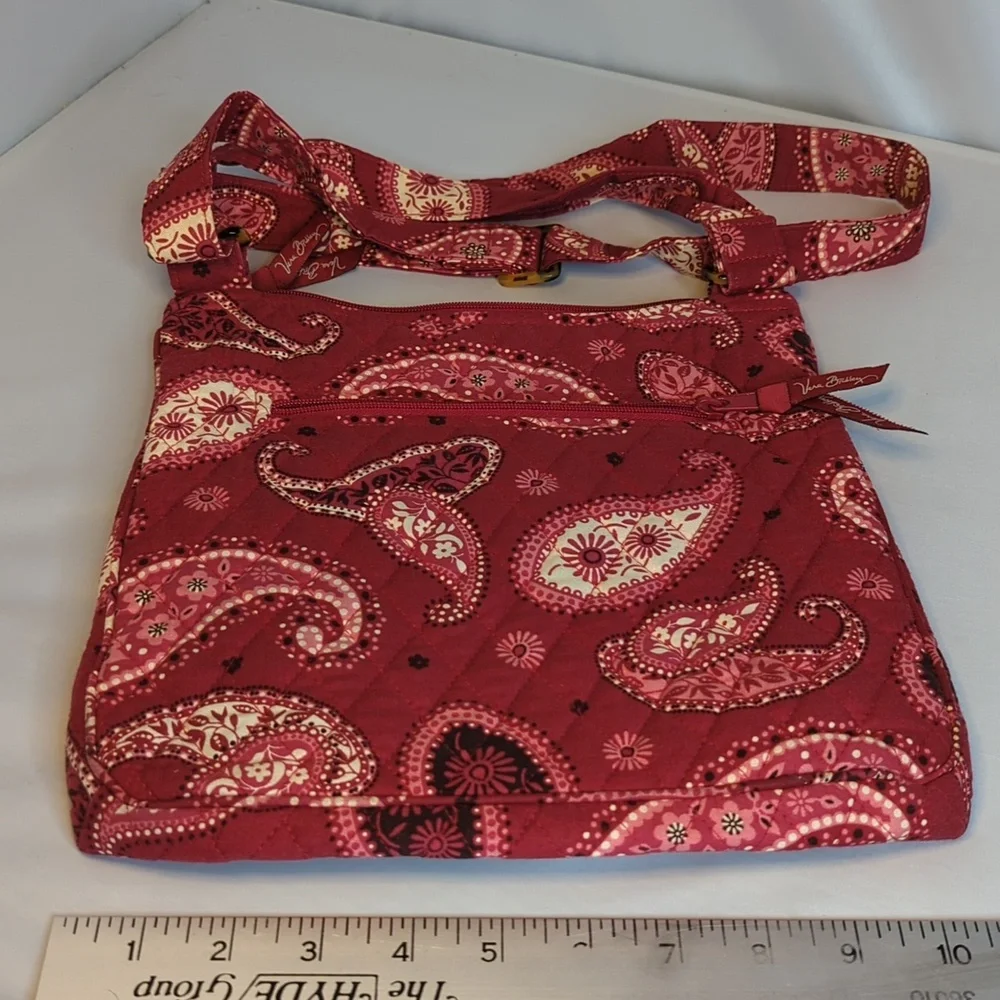 Vera Bradley Retired Mesa Red Crossbody Bag 2006